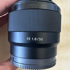 Sony 1.8 50mm Lens